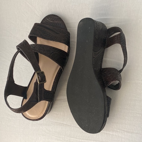 Bella vita sandals, brown. - Picture 4 of 7